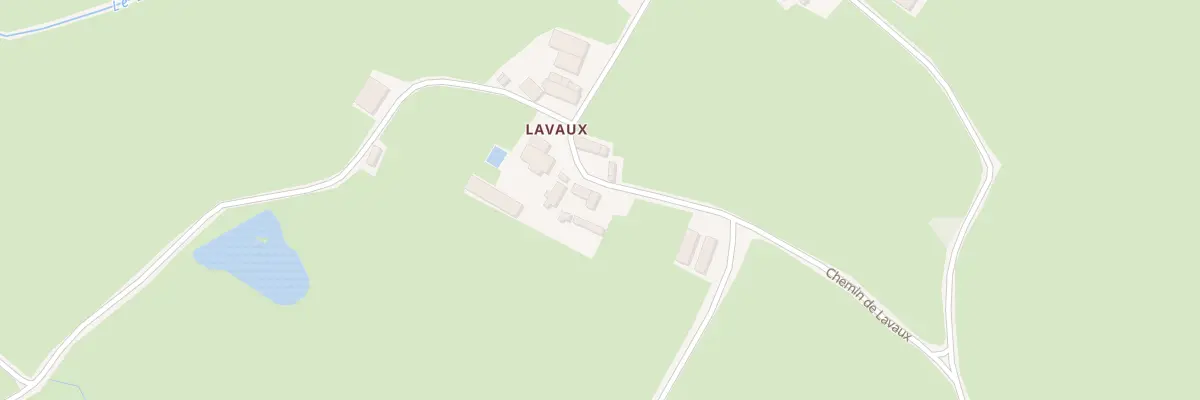 Plan du 308 Che de Lavaux à Volesvres