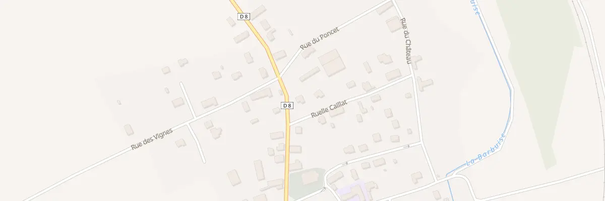 Plan du 1 Rle Caillat à Luyères