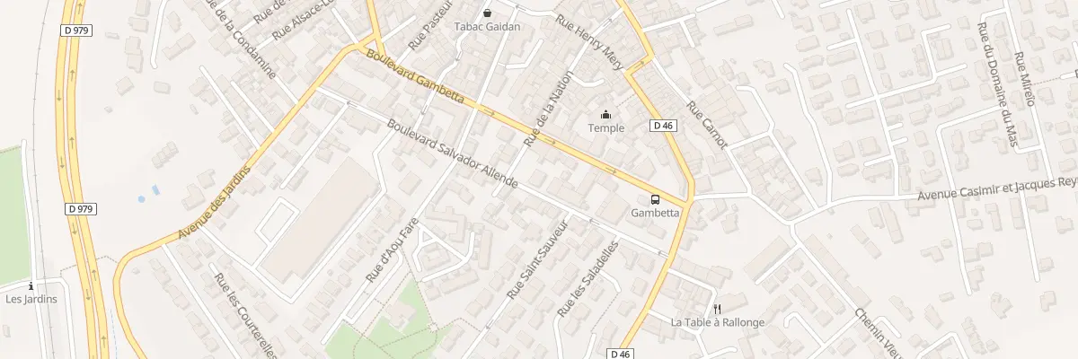 Plan du 146 Bd Salvador Allende à Saint-Laurent-d’Aigouze
