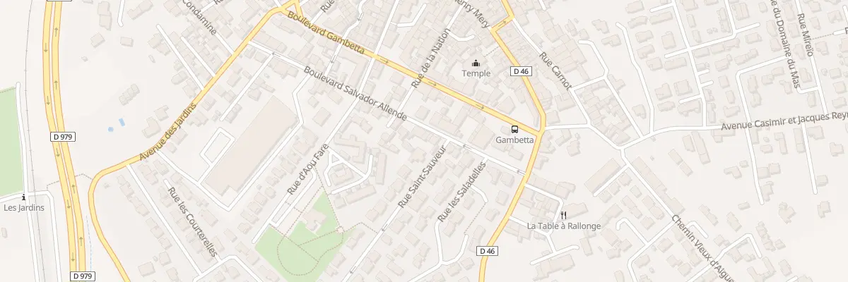 Plan du 125 Bd Salvador Allende à Saint-Laurent-d’Aigouze
