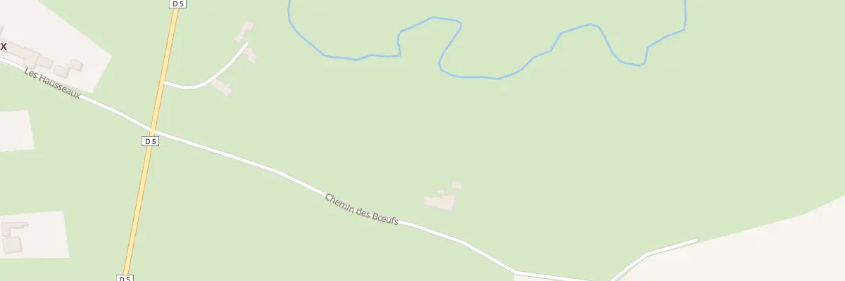 Plan du 1 Che des Boeufs à Any-Martin-Rieux