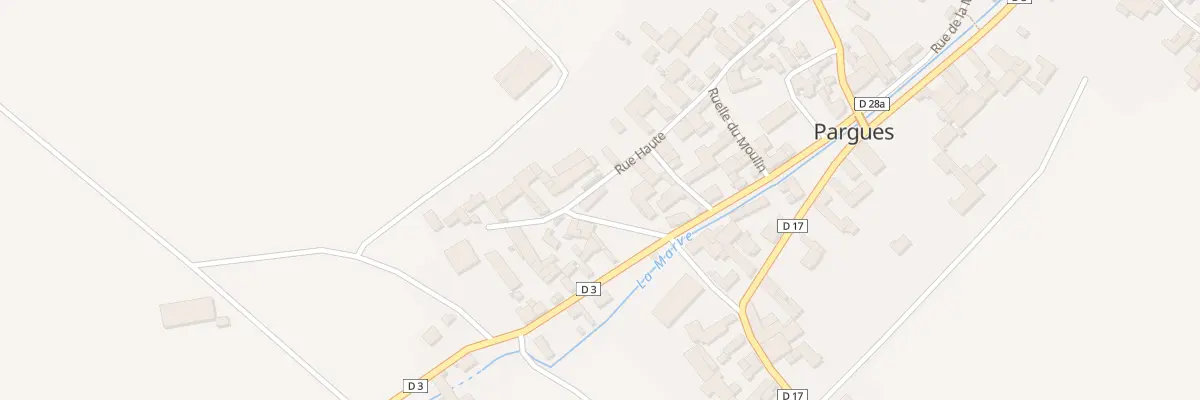 Plan du 7 Rue Haute à Pargues