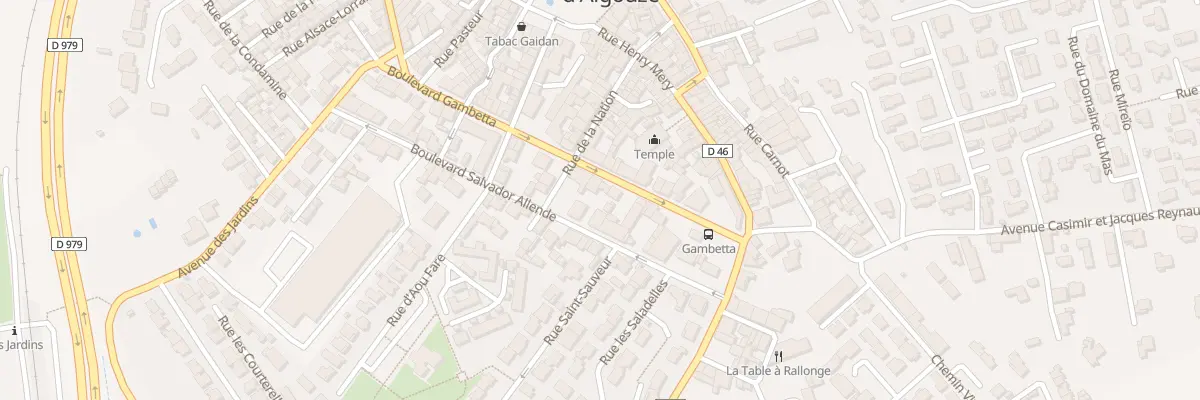 Plan du 386 Bd Gambetta à Saint-Laurent-d’Aigouze