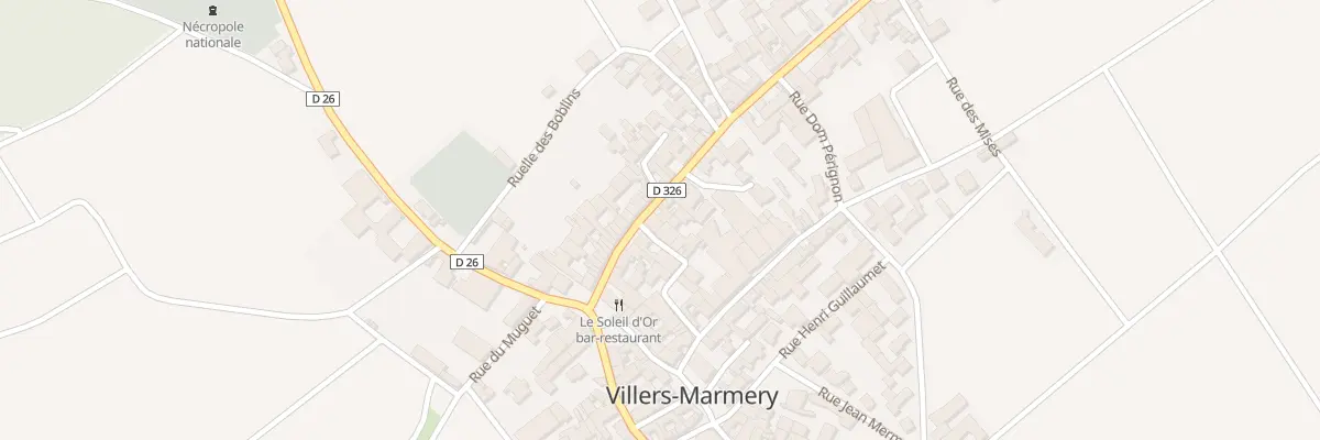 Plan du 8 Rle Crinque à Villers-Marmery