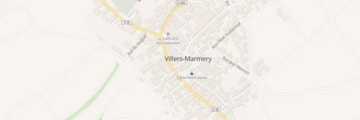 Plan du 5 Rue Odry à Villers-Marmery