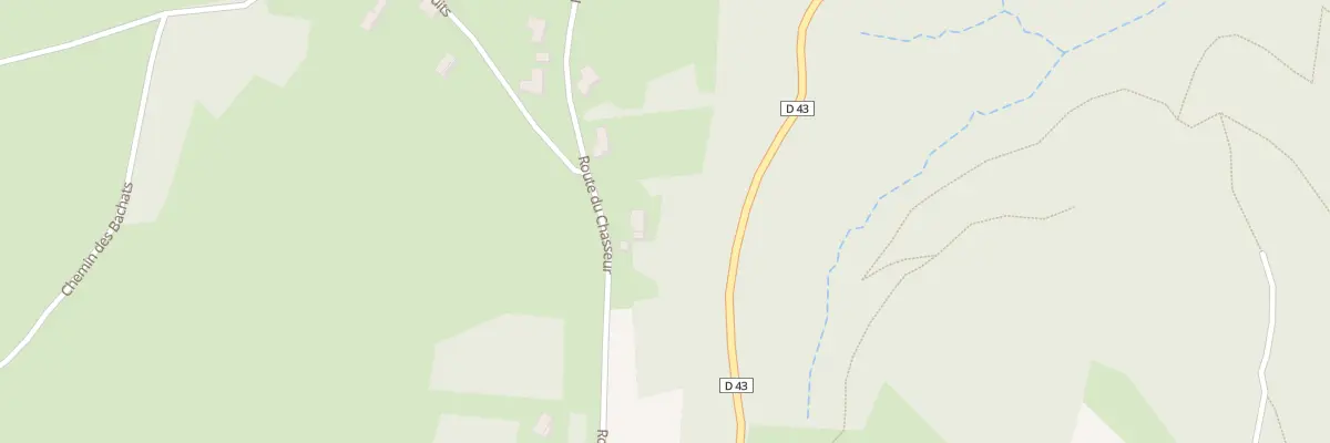 Plan du 5002 Chataignier à Grazac
