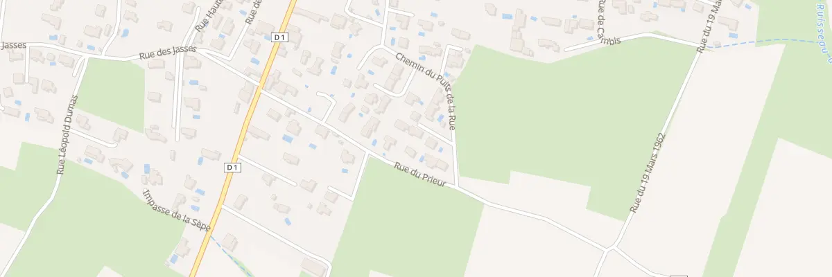 Plan du 196 Rue du Prieur à Fons
