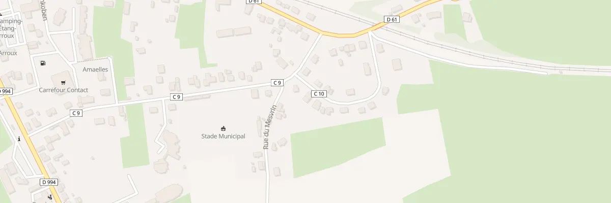 Plan du 2 Rue des Petites Roches à Étang-sur-Arroux
