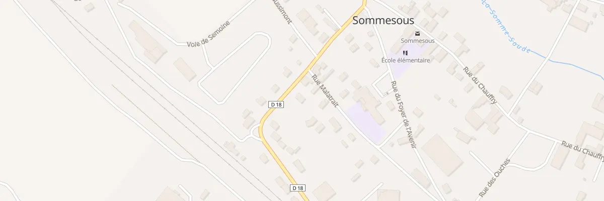 Plan du 11 Av Prieur de la Marne à Sommesous