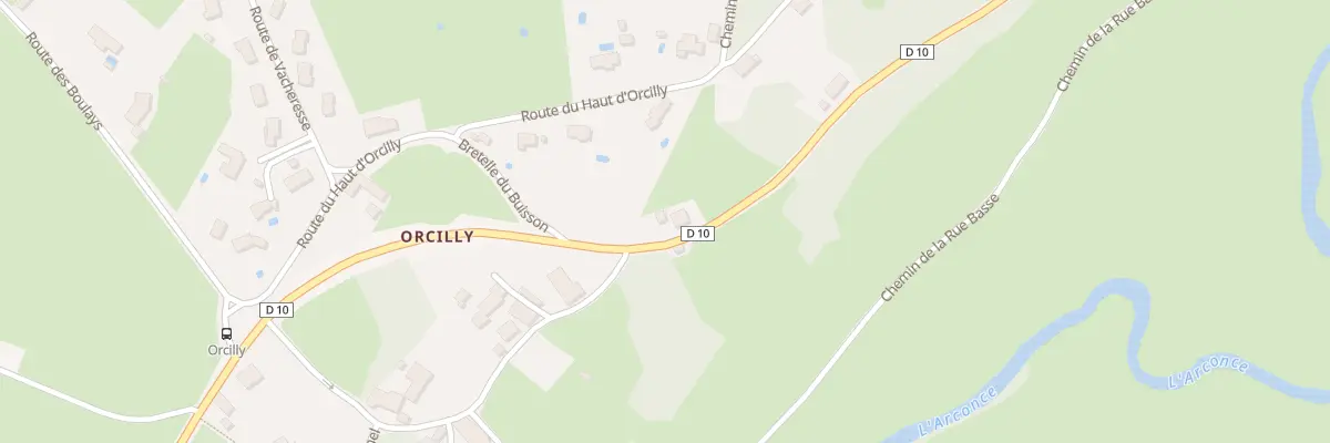 Plan du 5065 A Orcilly à Lugny-lès-Charolles
