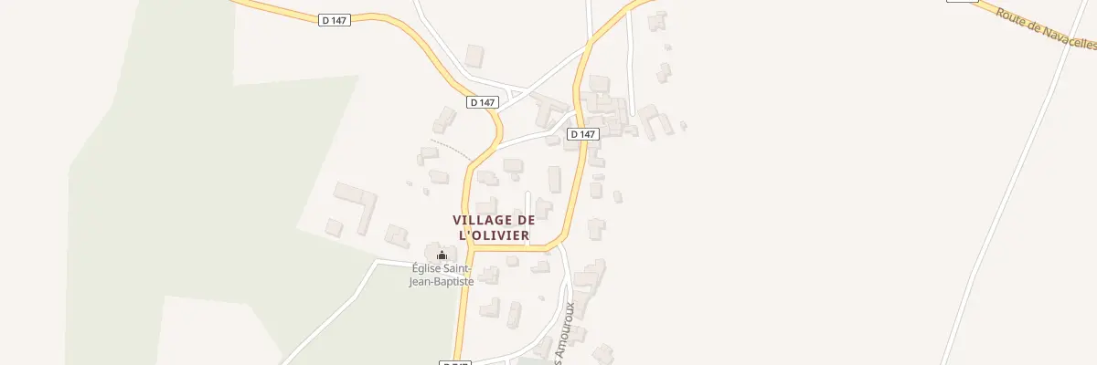 Plan du 5100 Village de l’Olivier à Servas