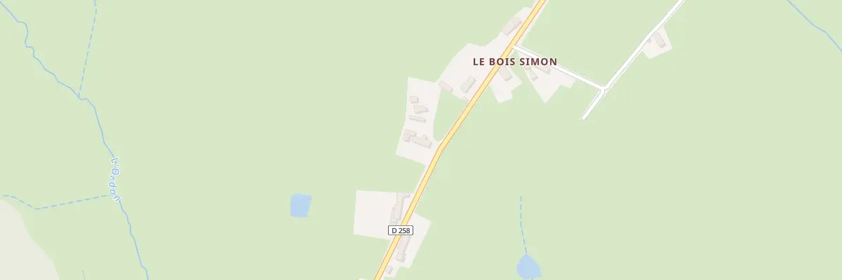 Plan du 90 Rue du Bois Simon à Perrecy-les-Forges