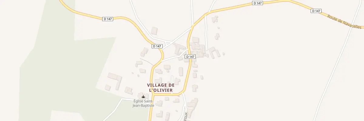 Plan du 179 Rte de Navacelles à Servas