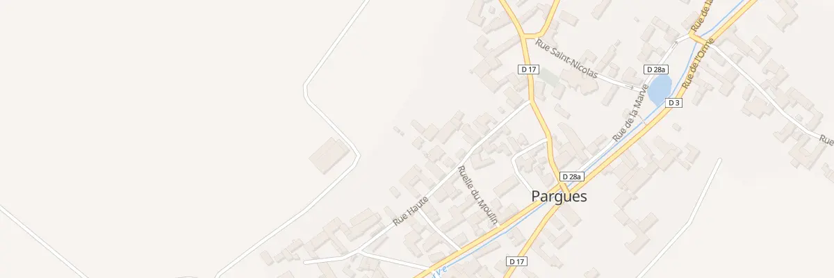 Plan du 8 Rue Haute à Pargues
