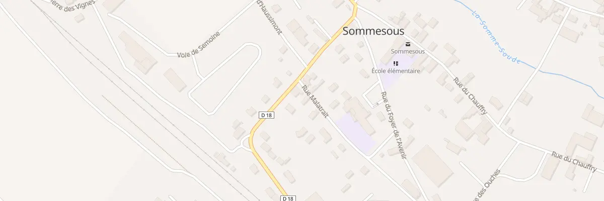 Plan du 9 Av Prieur de la Marne à Sommesous