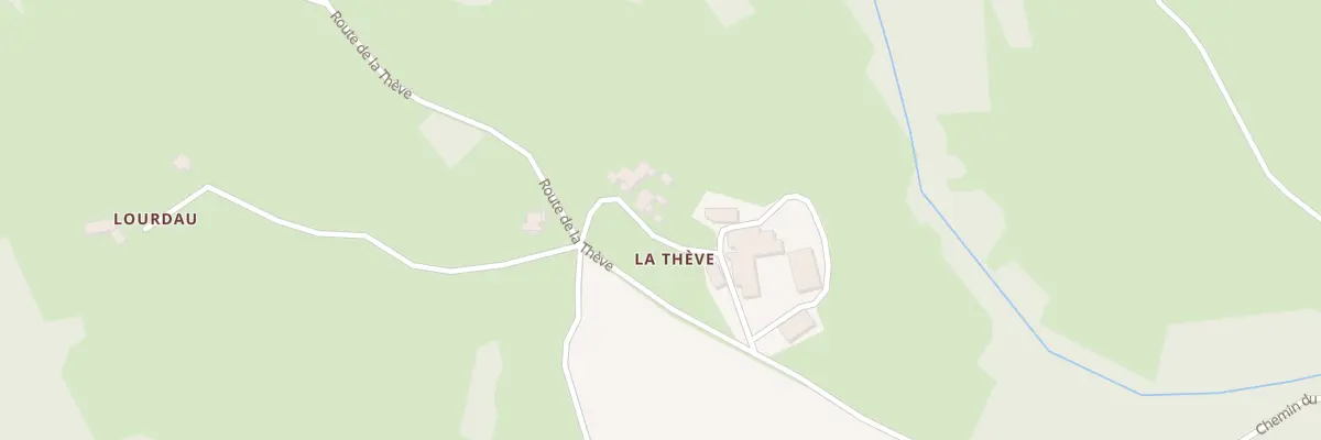 Plan du 492 Rte de La Thève à La Chapelle-d’Aurec