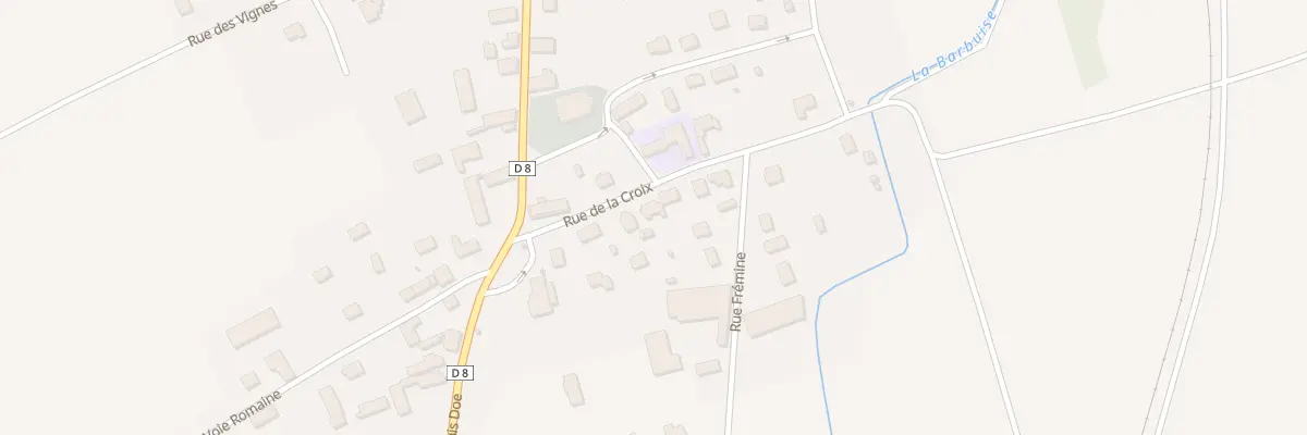 Plan du 6 Rue de la Croix à Luyères