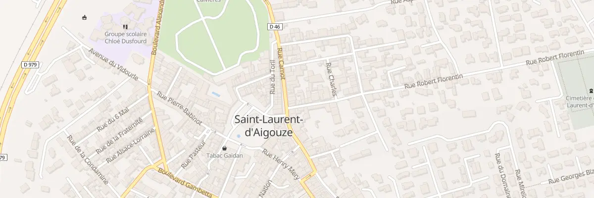 Plan du 11 Rue Robert Florentin à Saint-Laurent-d’Aigouze