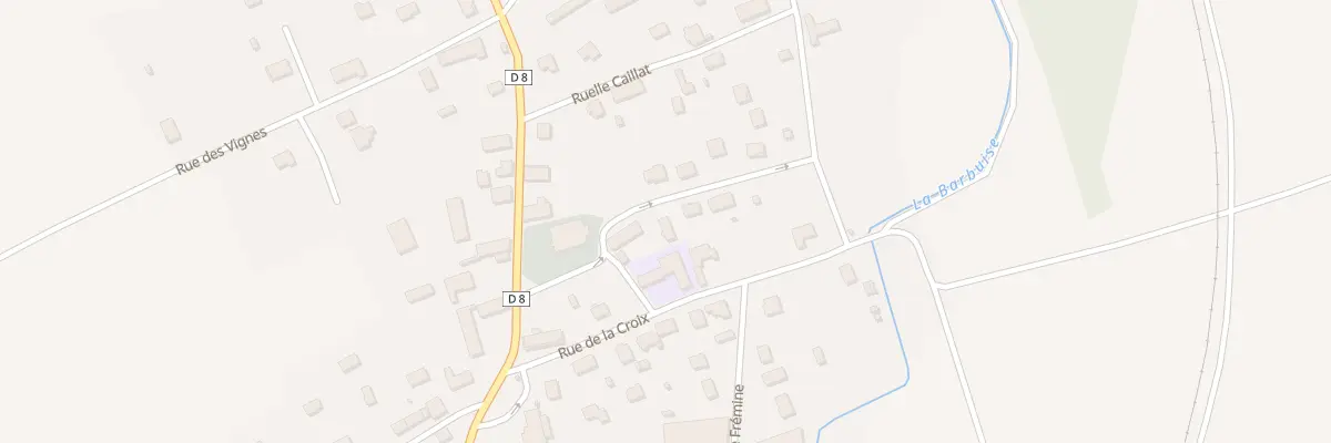 Plan du 2 Rue du Presbytère à Luyères
