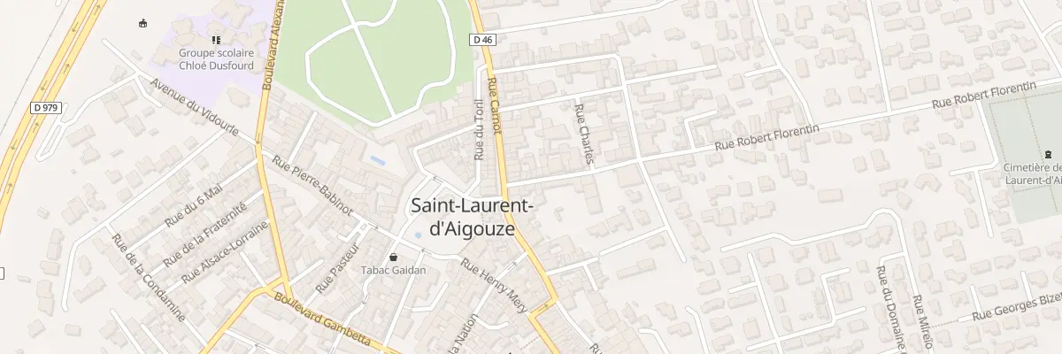 Plan du 17 Rue Robert Florentin à Saint-Laurent-d’Aigouze