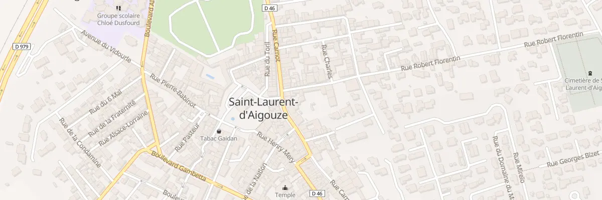 Plan du 181 Rue Carnot à Saint-Laurent-d’Aigouze