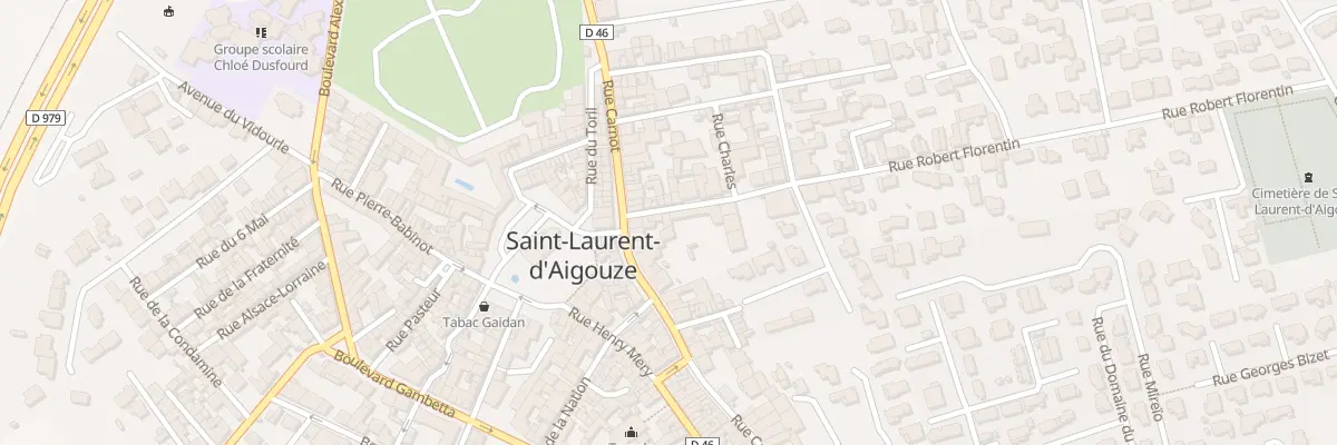 Plan du 26 Rue Robert Florentin à Saint-Laurent-d’Aigouze
