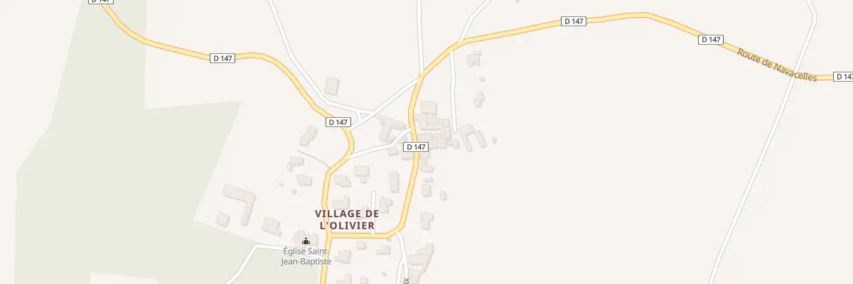 Plan du 192 Rte de Navacelles à Servas