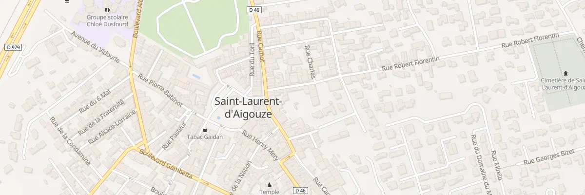 Plan du 42 Rue Robert Florentin à Saint-Laurent-d’Aigouze