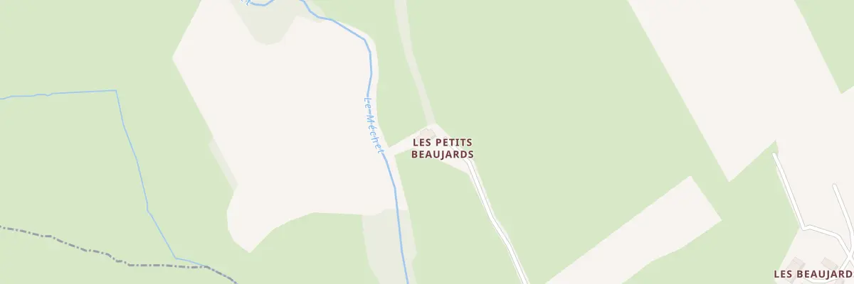 Plan du 1 Imp des Petits Beaujards à Monthelon