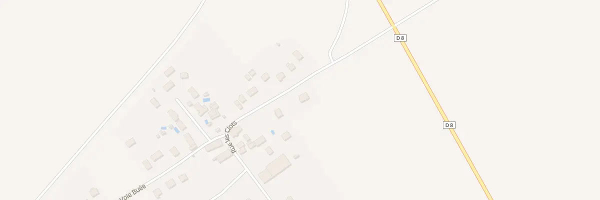 Plan du 34 Rue les Clots à Assencières