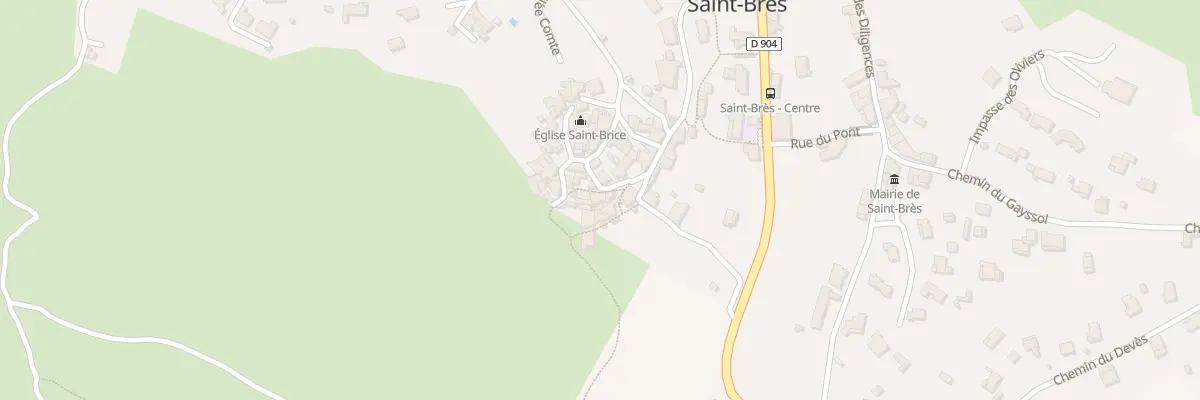 Plan du 6 Rue du Valadas à Saint-Brès