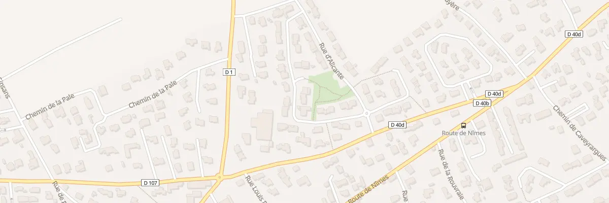 Plan du 30 Rue des Tilleuls à Calvisson