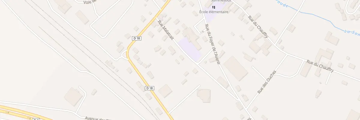 Plan du 6 Rue Malatrait à Sommesous
