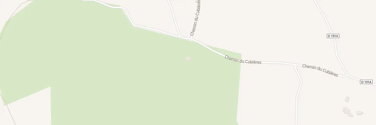 Plan du 441 Che de Cubières à Saint-Césaire-de-Gauzignan