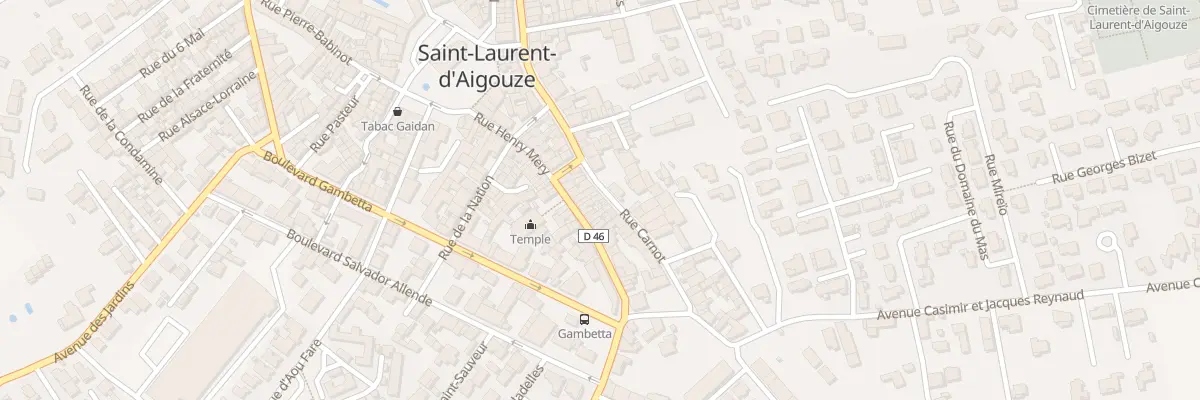 Plan du 300 Rue Carnot à Saint-Laurent-d’Aigouze