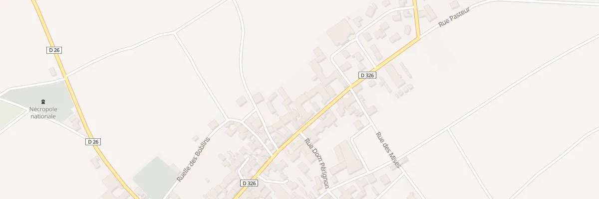 Plan du 34 Rue Pasteur à Villers-Marmery