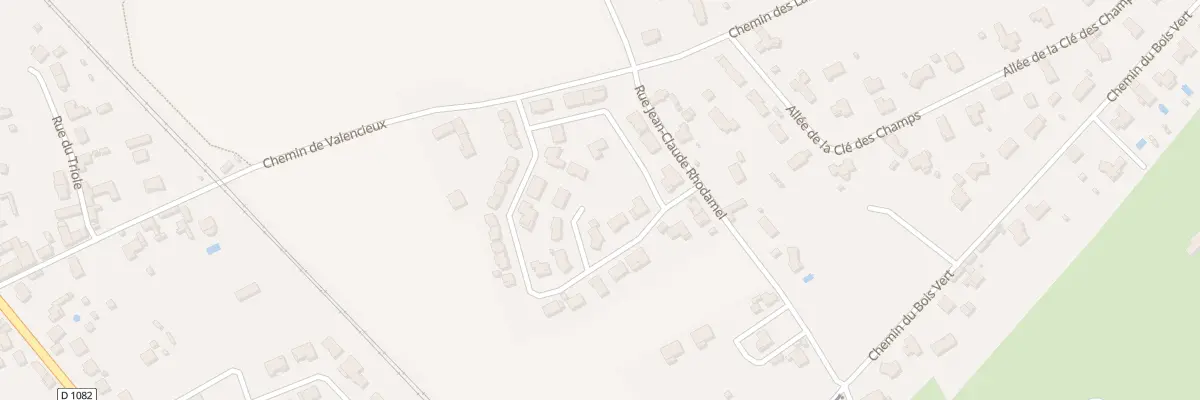 Plan du 235 Lot Clos Vernay à Balbigny