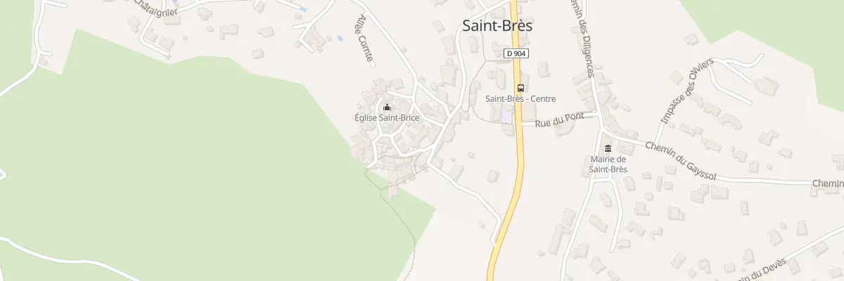 Plan du 4 Rue de l’Eglise à Saint-Brès