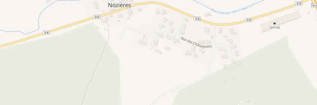 Plan du 7 Imp des Châtaigniers à Boucoiran-et-Nozières