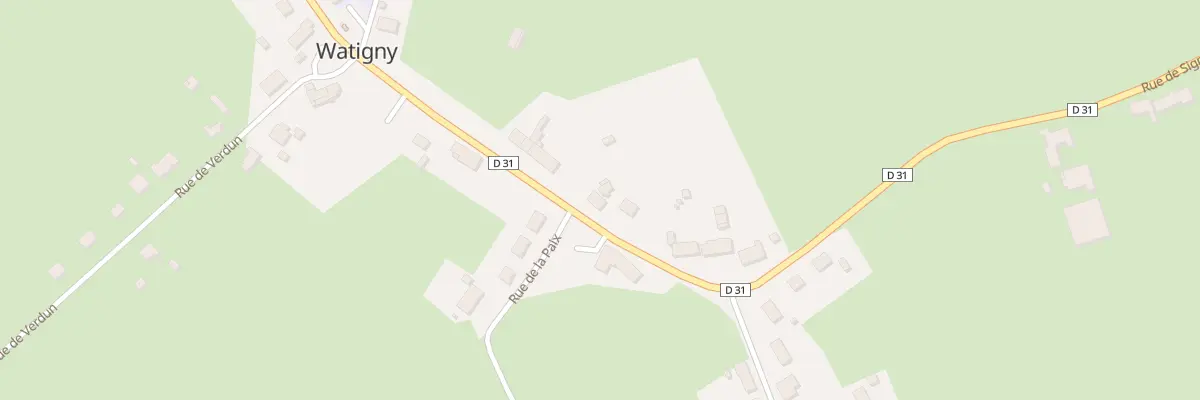 Plan du 8 Rue Raymond Elise à Watigny