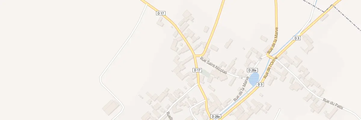 Plan du 5 Rte de Chaource à Pargues