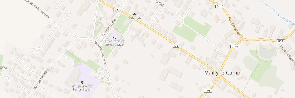Plan du 44 Rue General de Gaulle à Mailly-le-Camp