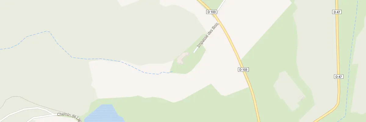 Plan du 100 Imp des Bois à Chenereilles