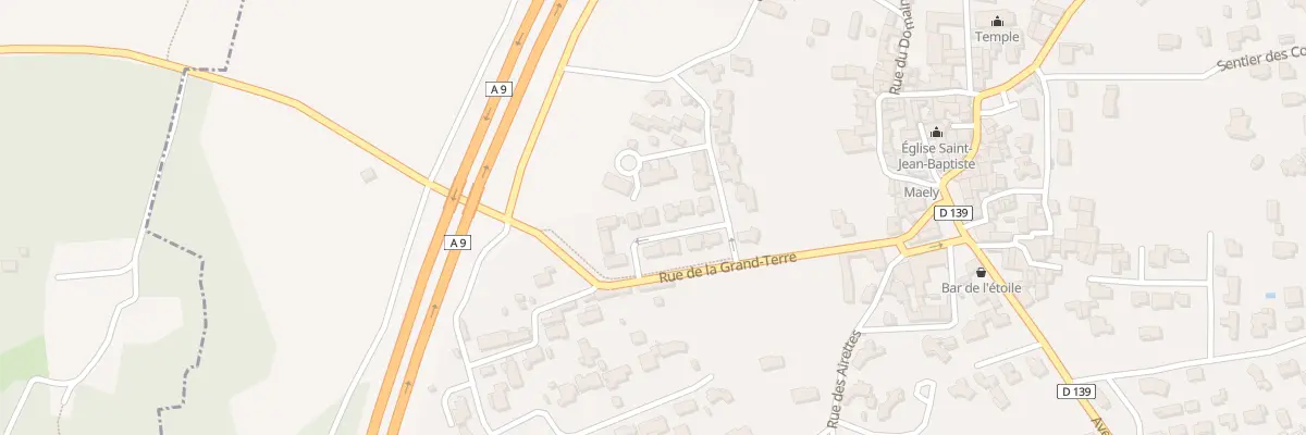 Plan du 2 Rue des Hérissons à Mus