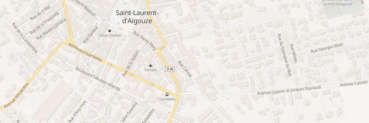 Plan du 331 Rue Carnot à Saint-Laurent-d’Aigouze