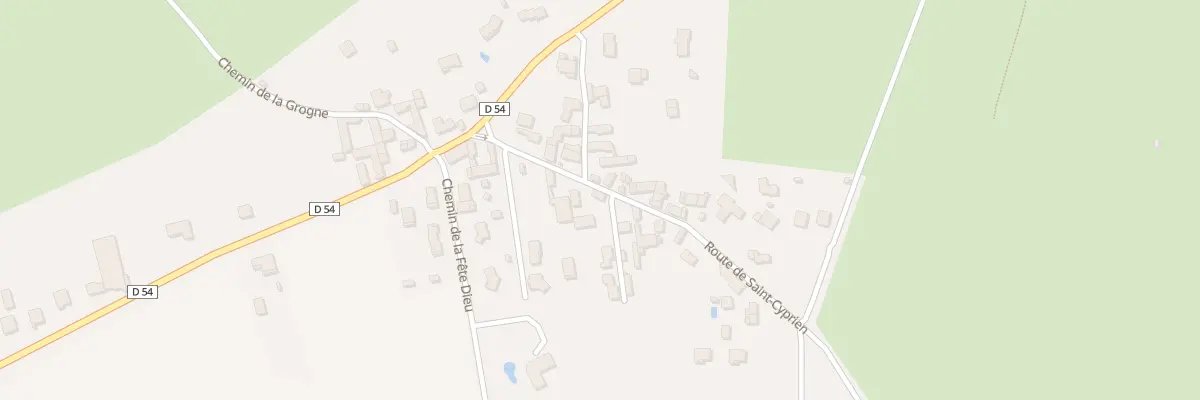 Plan du 124A Rte de Saint-Cyprien à Sury-le-Comtal