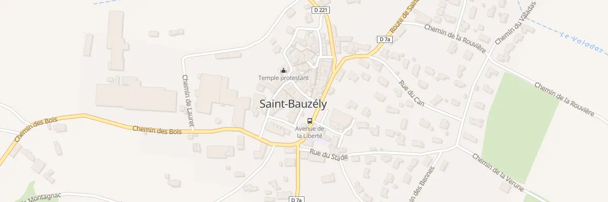 Plan du 5052 Imp des Rosiers à Saint-Bauzély