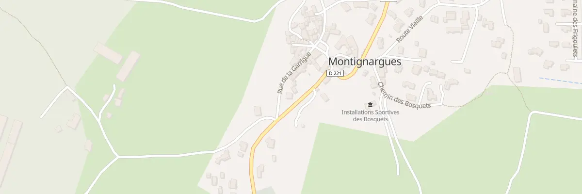 Plan du 5021 Le Village à Montignargues