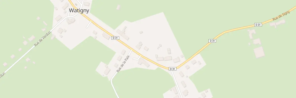 Plan du 6 Rue Raymond Elise à Watigny