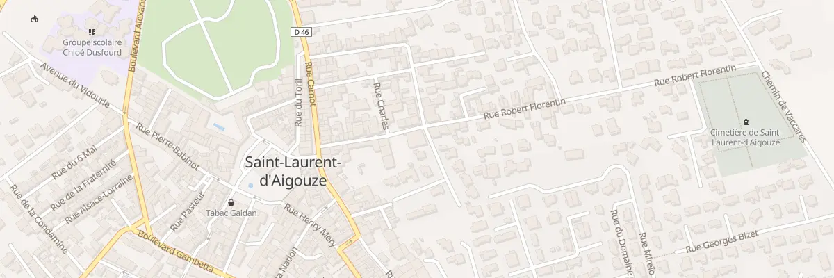 Plan du 114 Rue Robert Florentin à Saint-Laurent-d’Aigouze